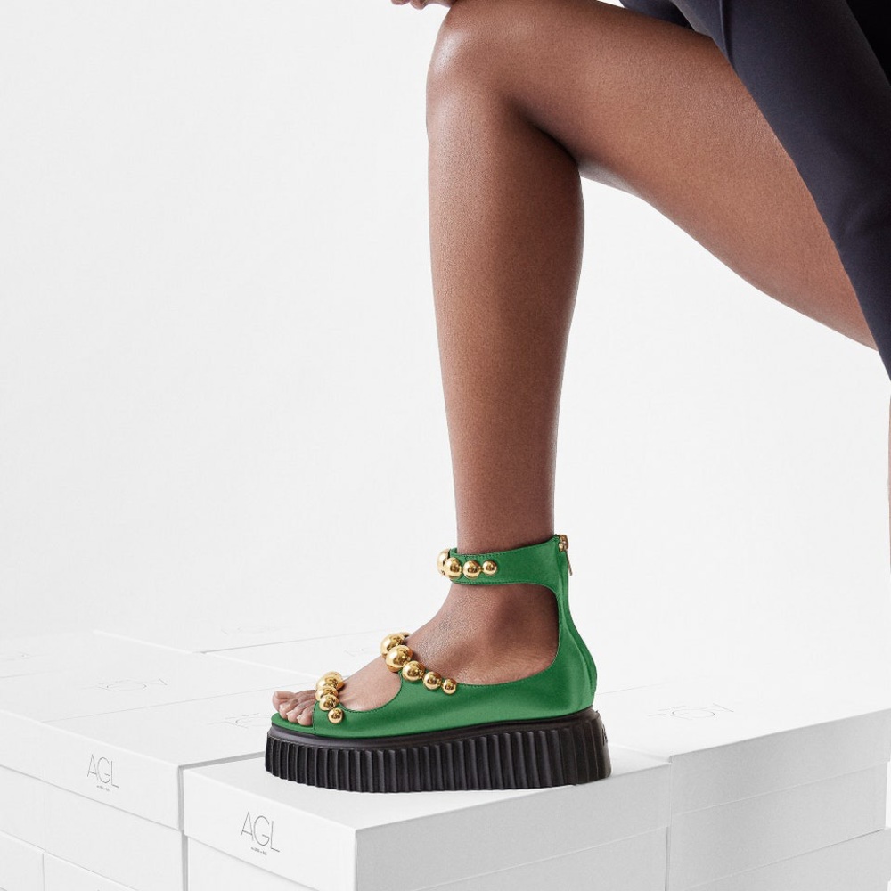 AGL studded sandals